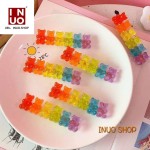 Pinza de oso de colores, Pasador de pelo con diseño de Oso 🐻